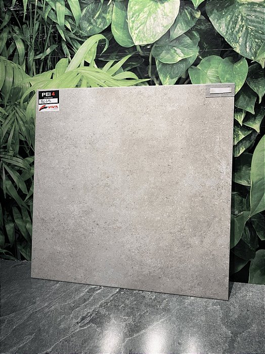 Piso Cerâmico Acetinado Classe A 58x58 Viva