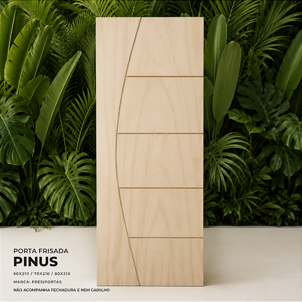 Porta Frisada de Pinus Presiportas