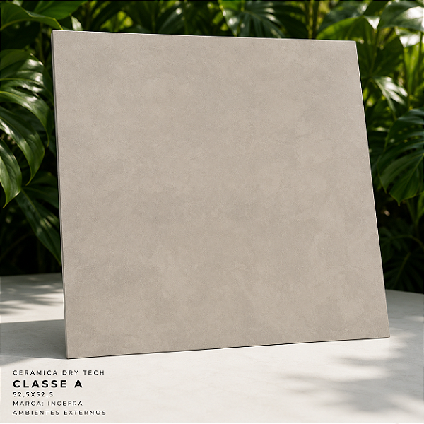 Cerâmica Dry Tech Classe A 52,5x52,5 Incefra Externa