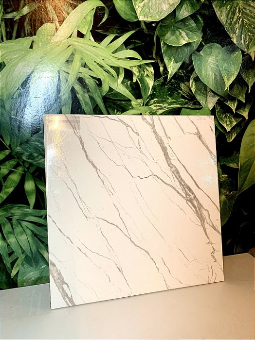 Piso cerâmico NE 4001 Brilhante 46x46 Classe A - VIVA