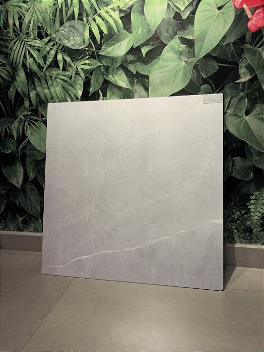 Ceramica Selene Grey Acetinado Retificado 81x81 Classe C - Formigres