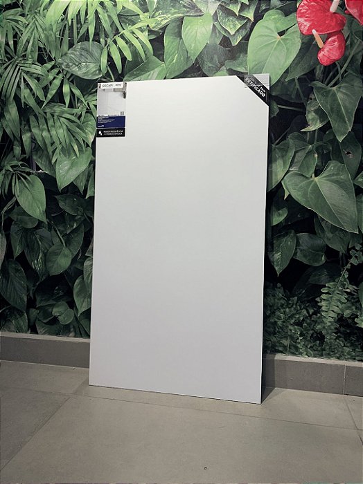 Ceramica Branco Neve Acetinado Retificado 56x100 Classe A - Idealle