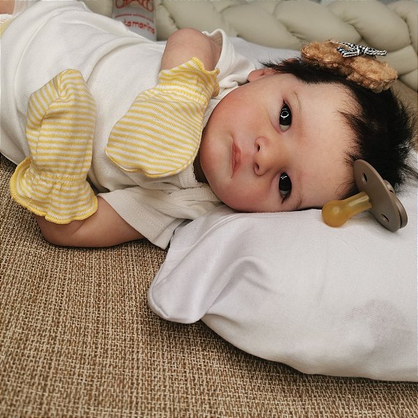Bebê Reborn Isadora pulpilas Reborn