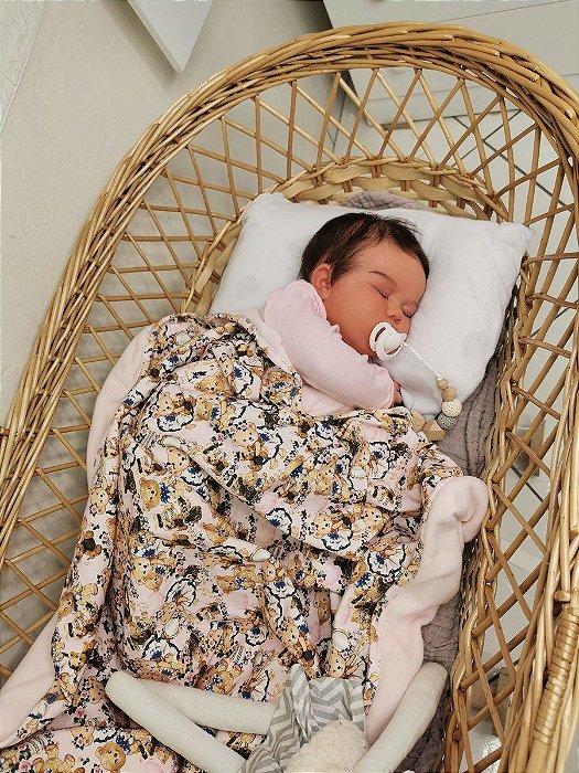 Bebê Reborn June Sleep – 7 Meses de Puro Encanto (Fotos Reais do Bebê)