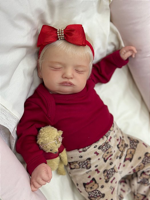 Bebe Reborn menina Rosalie Realista – Promoção da Semana | Pulpilas Reborn