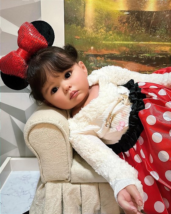 Bebe Reborn Perola molde julieta toddler 1 ano idade Pulpilas Reborn