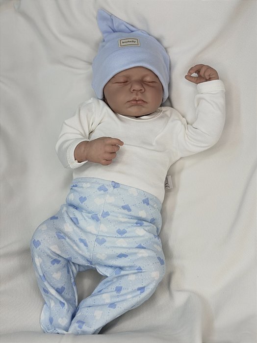 Bebê Reborn Loulou – Linha Aconchego, Pronta Entrega e Super Realista