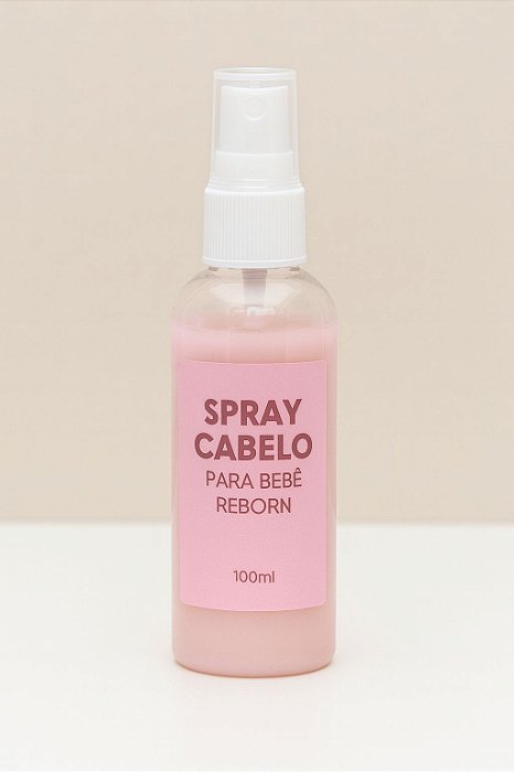 Spray Restaurador de Cabelos para Bebê Reborn