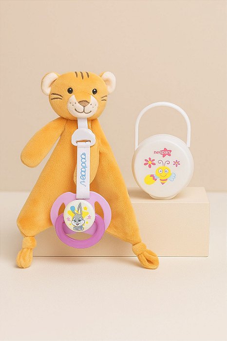 Boneca reborn chupeta magnética