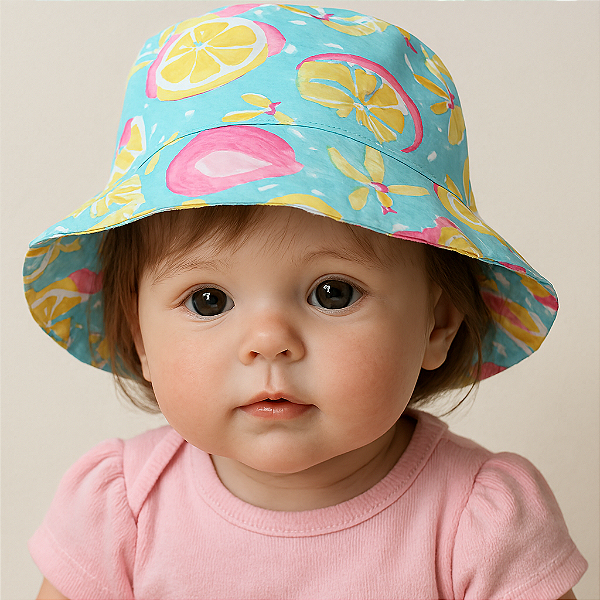 Chapéu Bebe Reborn toddler - FRUTAS  Tam P