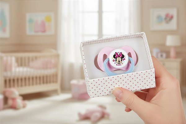 Chupeta Bebe Reborn T2 Rosa-Claro