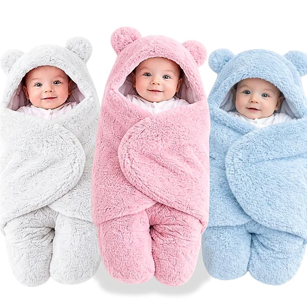Saco de Dormir Bebê Microfibra Antialérgico 64cm
