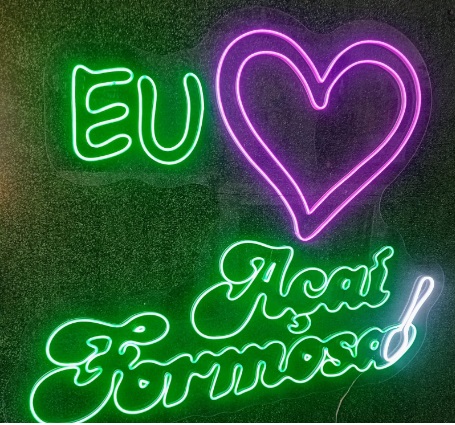 Letreiro Luminoso Painel Neon Personalizado - Rei do Neon