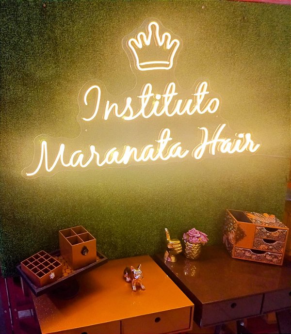 Letreiro Luminoso Painel Neon Personalizado - Rei do Neon