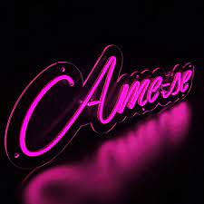 Letreiro Luminoso Painel Neon Ame-se 20x50 - Rei do neon