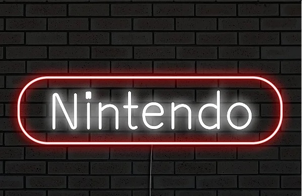 Letreiro Luminoso Painel Nintendo 14x55 - Rei do neon