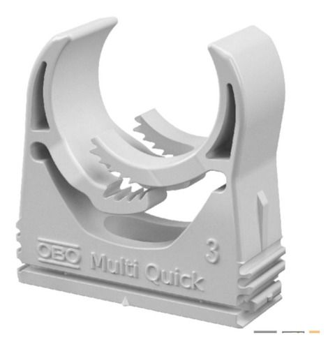Abraçadeira Em U Pvc Mult Quick 25 A 28,5mm Com 10 Peças