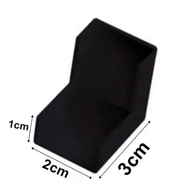 Cotovelo Externo 20x10mm Mata Junta Preto Inova Alumbra