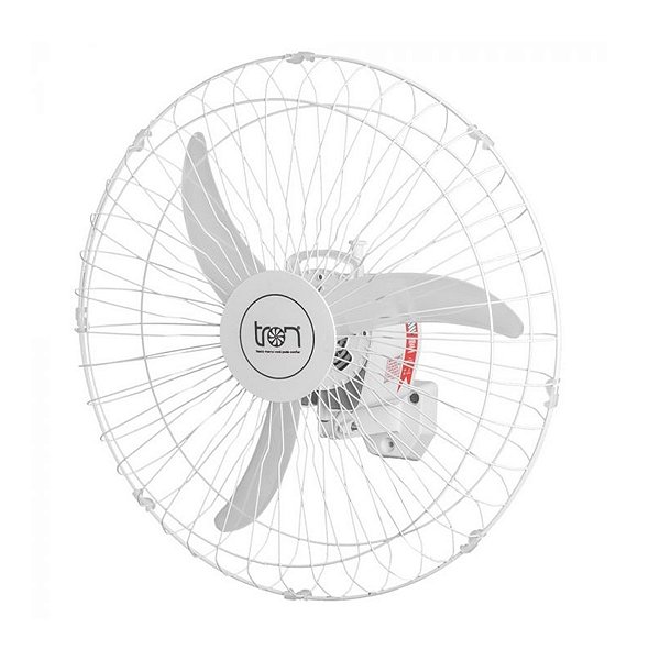 Ventilador Parede Oscilante 140W 60cm Tron C1 Branco