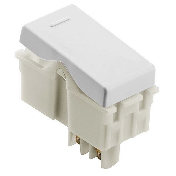 Módulo Interruptor Simples Branco 10A Tramontina
