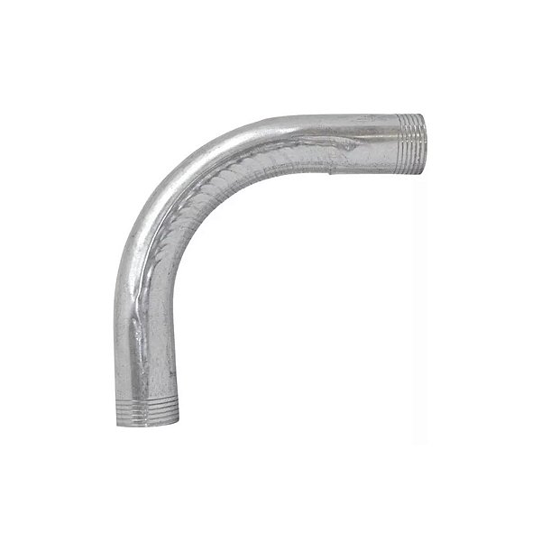 Curva Galvanizada Condulete Leve 3/4'' 90º