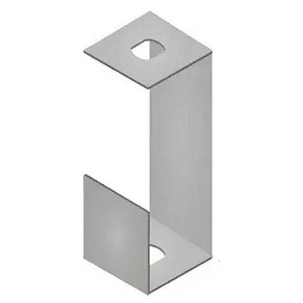 Gancho Curto Galvanizado p/ Perfilado 38x38mm BeGê