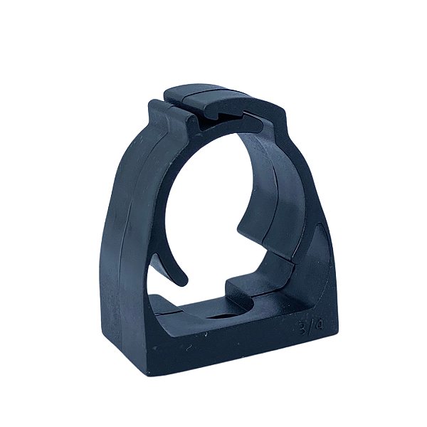 Abraçadeira Condulete 3/4'' PVC Preta Maxxbox