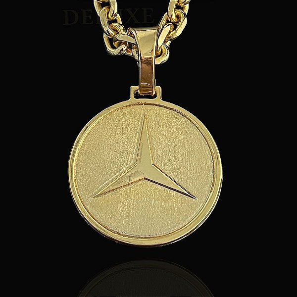 PINGENTE MERCEDES (4x4cm)(GG)