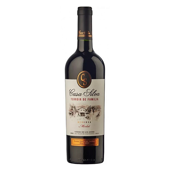 Vinho Casa Silva Terroir de Família Reserva Merlot 750ml