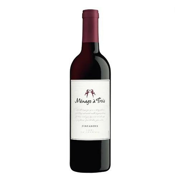 Vinho Ménage à Trois Zinfandel 750ml