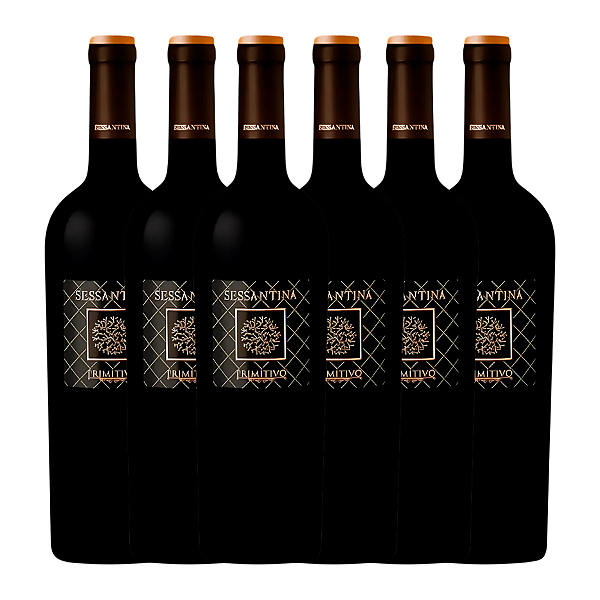 Kit San Marzano Sessantina Primitivo - 6 garrafas