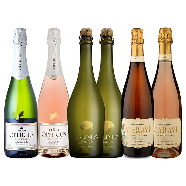 Kit Espumantes Selecionados - 6 garrafas