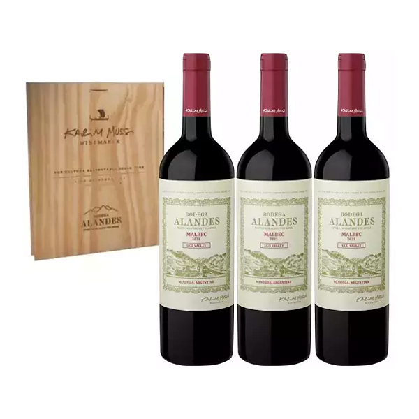 Vinho Alandes Triada Malbec (Patagonia/Uco Valley/ Calchaqui) 750ml