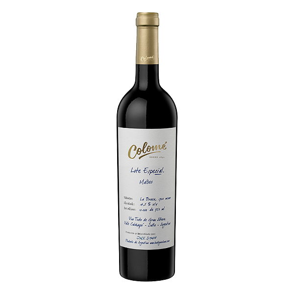 Vinho Colomé Lote Especial Malbec 750ml