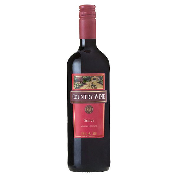 Vinho Country Wine Tinto Suave 750ml