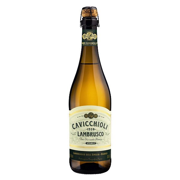 Vinho Lambrusco Cavicchioli Branco 750ml