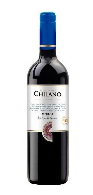 Vinho Chileno Chilano Tinto Merlot 750ml