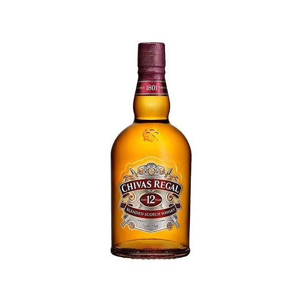 Whisky Chivas Regal 12 Anos 750ml