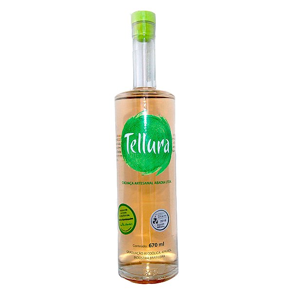 Cachaça Tellura Jequitibá 670ml