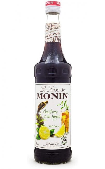 Xarope Monin Chá Preto Com Limão 700ml