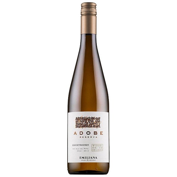 Vinho Emiliana Adobe Branco Gewurz 750ml