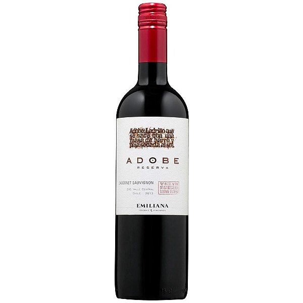 Vinho Emiliana Adobe Tinto Cabernet Sauvignon 750ml