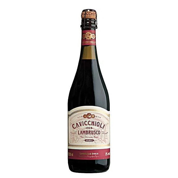 Vinho Lambrusco Cavicchioli Tinto 750ml