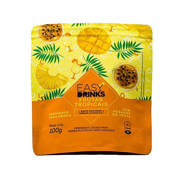 Monodose Frutas Tropicais 100G