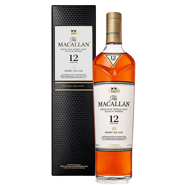 Whisky The Macallan Sherry Oak Cask 12 anos