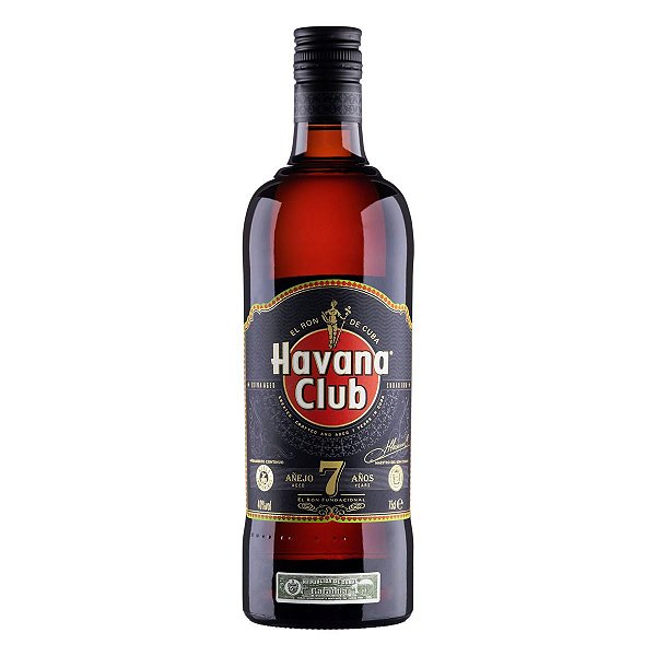 Rum Havana Club 7 Anos Garrafa De 750ml