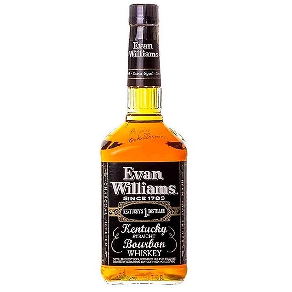 Whisky Evan Williams Black Label Garrafa De 1000ml