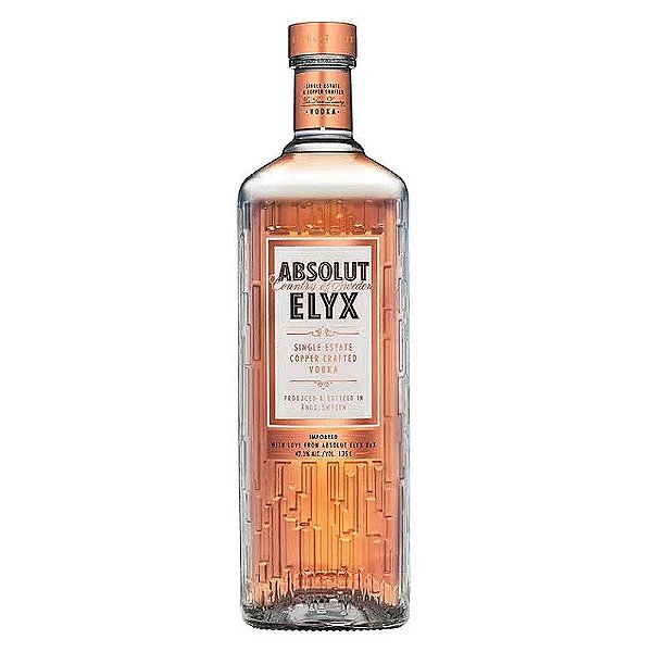 Vodka Absolut Elyx Garrafa De 1,5 Litros