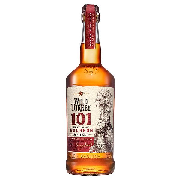 Whisky Wild Turkey 101 Bourbon De 700ml