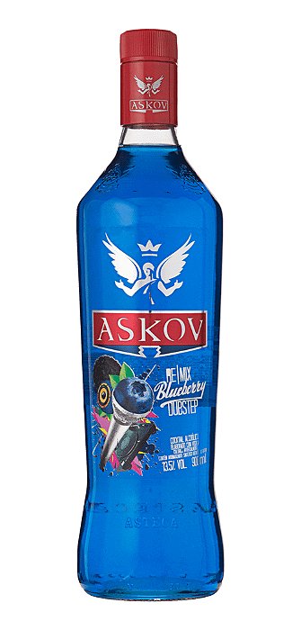 VODKA ASKOV  BLUEBERRY 900ML